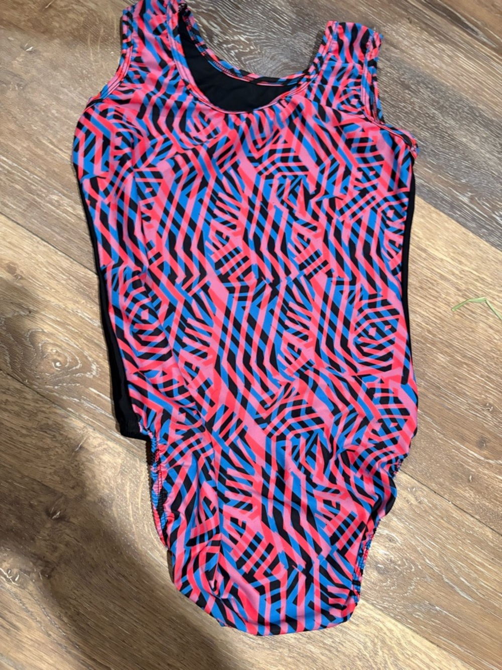 Black/Multi Colored Girls' Plum Leotard w - Picture 5 of 6